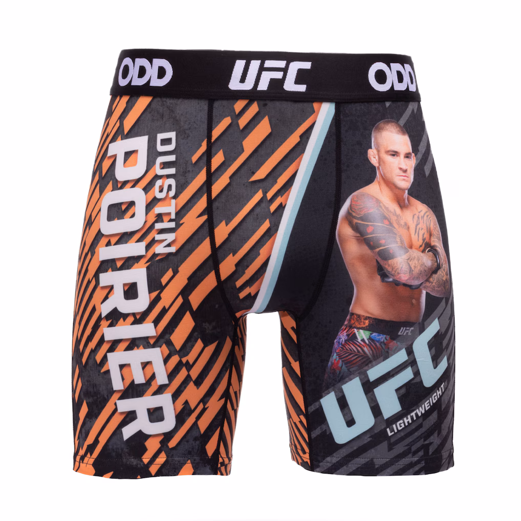 Men's Odd Sox  Orange Dustin Poirier Boxer Briefs