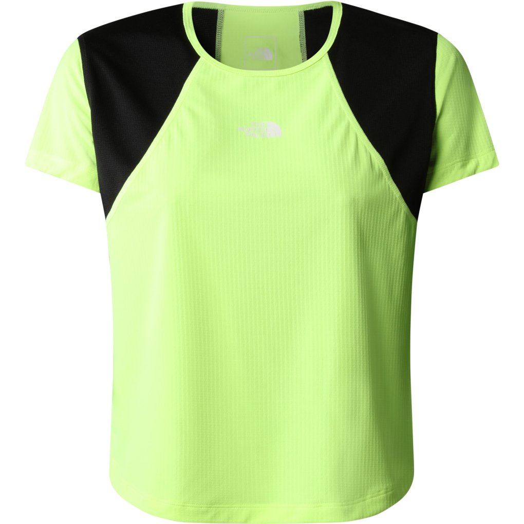 The North Face Lightbright T-Shirt Women 825S - LED Yellow/TNF Black