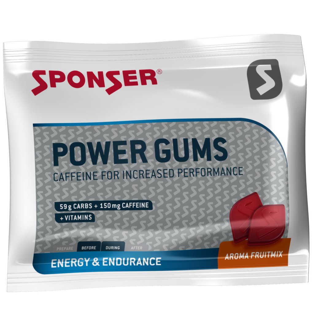 SPONSER Power Gums - with Carbohydrates - 75g