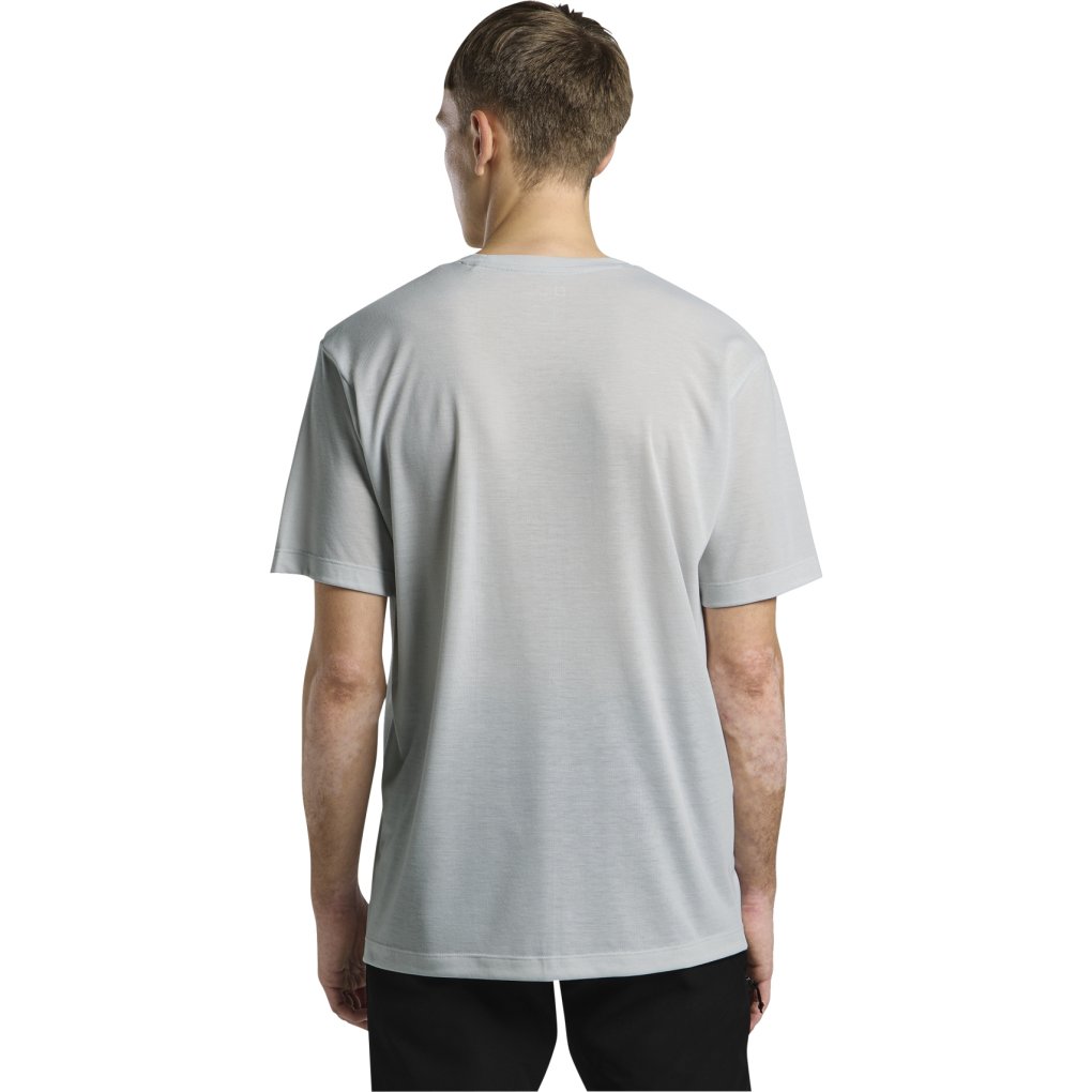 Jack Wolfskin Vonnan Short Sleeve Shirt Men - cool grey