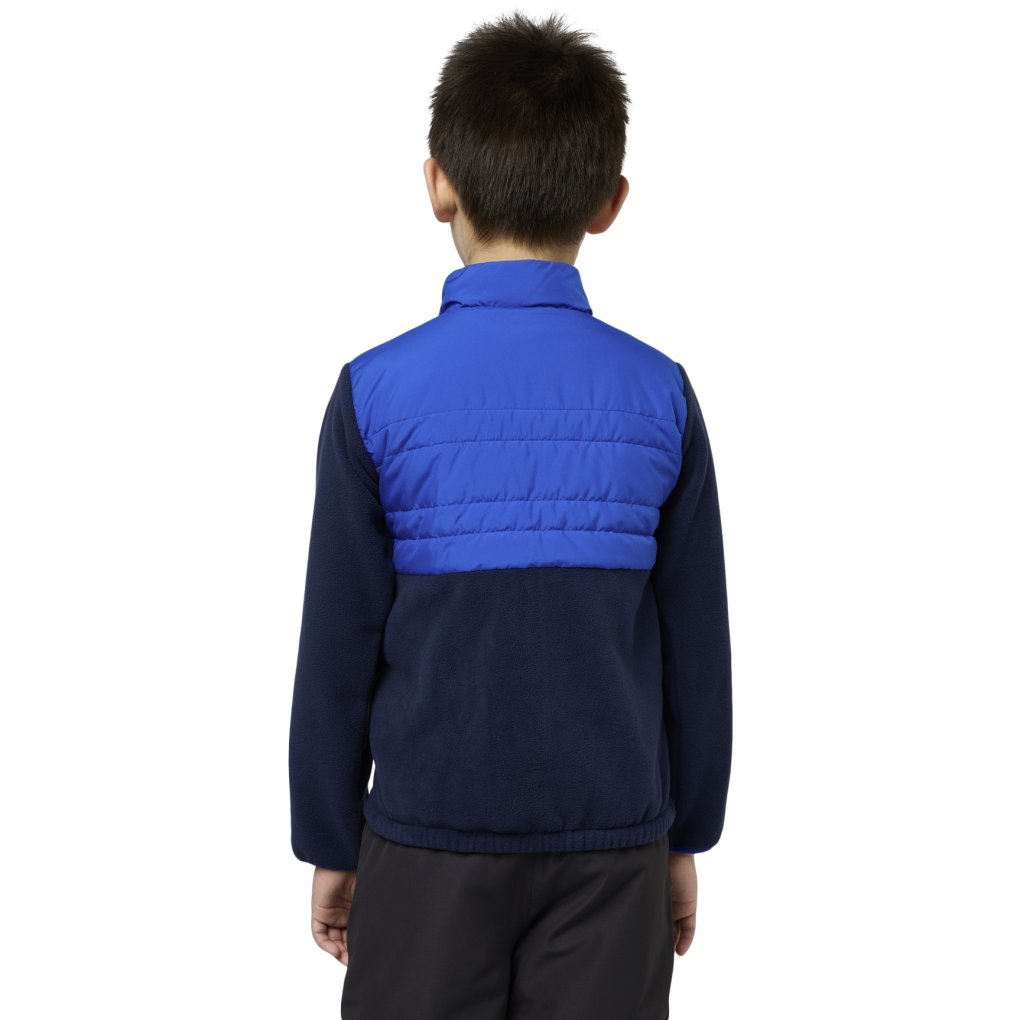 Jack Wolfskin Haldor Hybrid Jacket Kids - crisp cobalt
