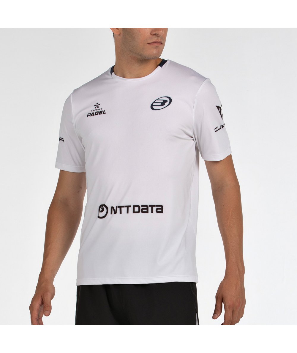 CAMISETA BULLPADEL LILI TL BLANCO