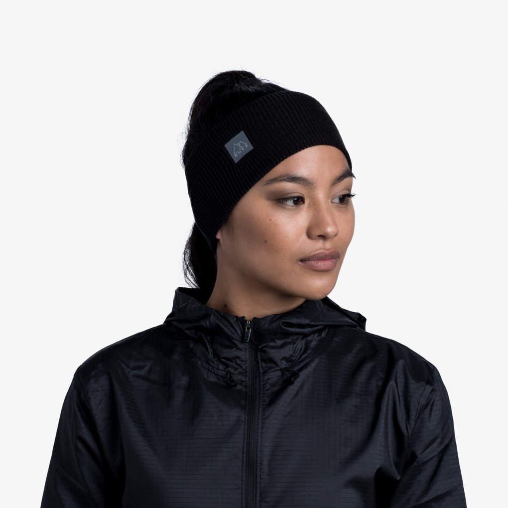 Buff® CrossKnit Headband - Solid Black