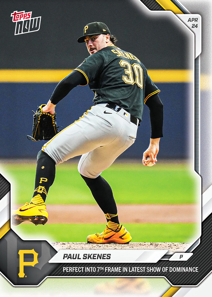 Paul Skenes - 2026 MLB Topps NOW® - Card 116