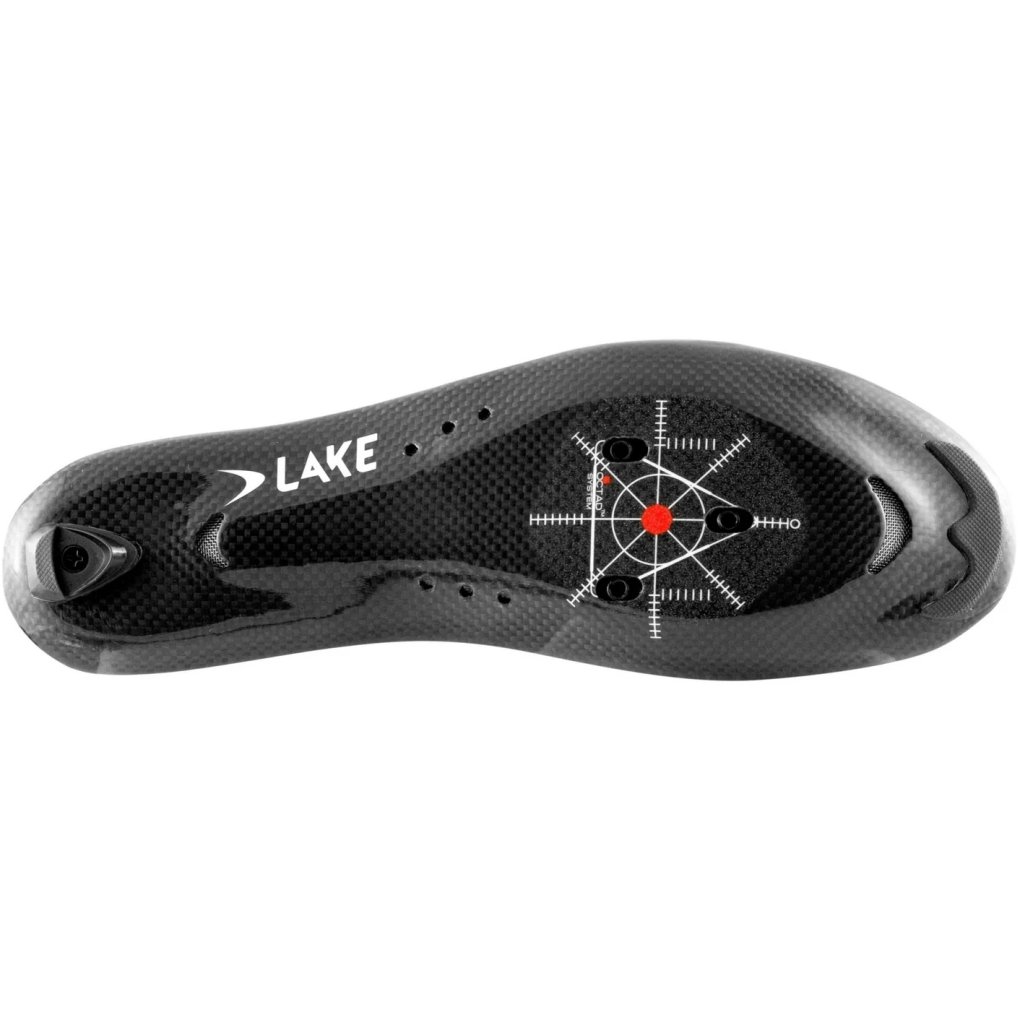 Lake CX333 Road Shoes Men - Narrow - black/silver