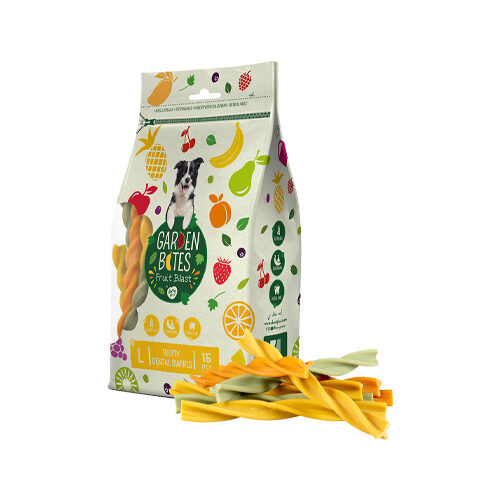 Duvo+ Garden Bites Fruity Dental Swirls - S - 30 pieces