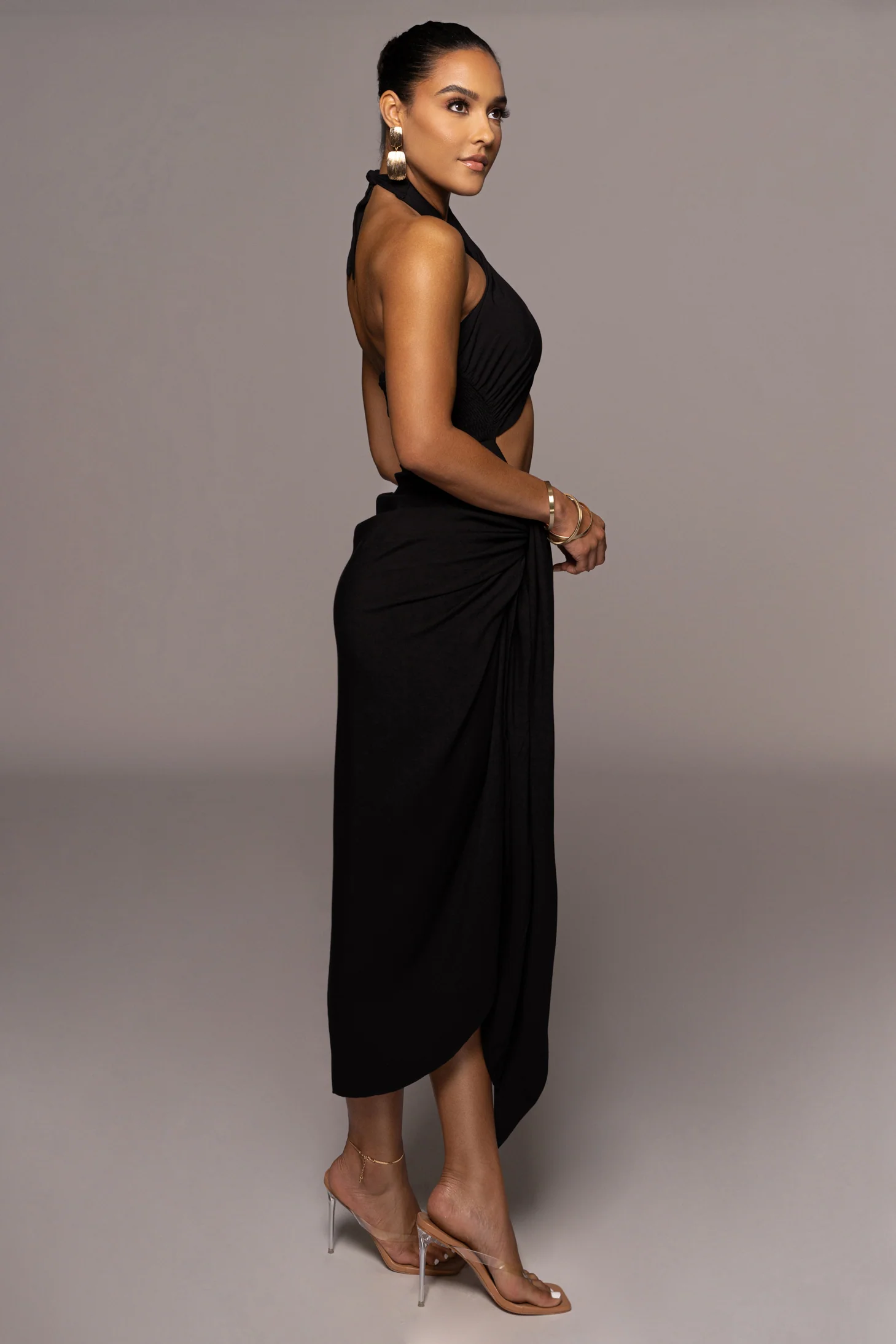 Black Sahara Dress