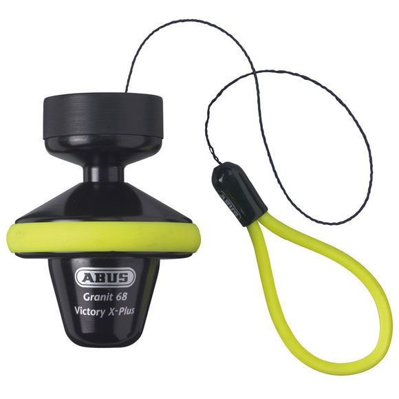 Abus VICTORY 68 III BLACK/YELLOW ROLL UP SRA Universal LockRef: AB0054 / 57166