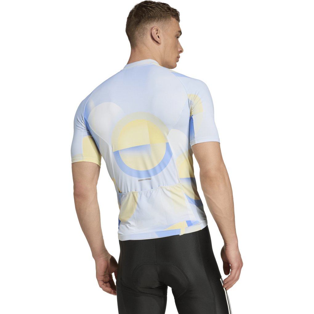 adidas Essential Light In Motion Cycling Jersey Men - halo blue JZ5499