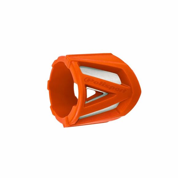 Protection échappement Polisport de silencieux longue orange UniverselRef : PLS00496A / 1095744002