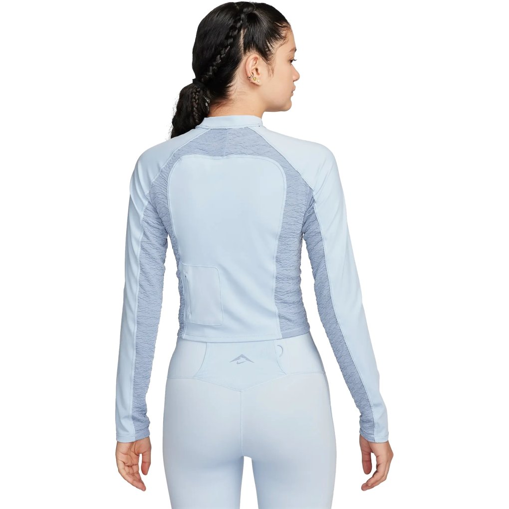 Nike Trail Dri-FIT Long-Sleeve Running Top Women - light armory blue/ashen slate FN4706-440
