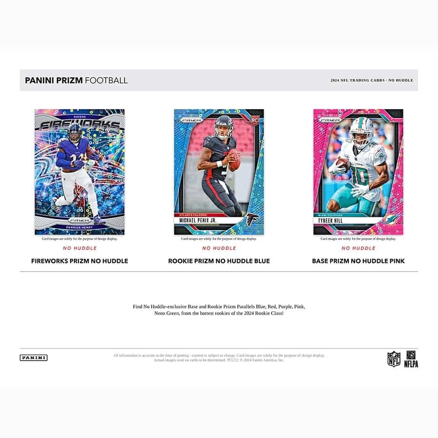 2024 Panini Prizm Football NFL No Huddle Hobby Box