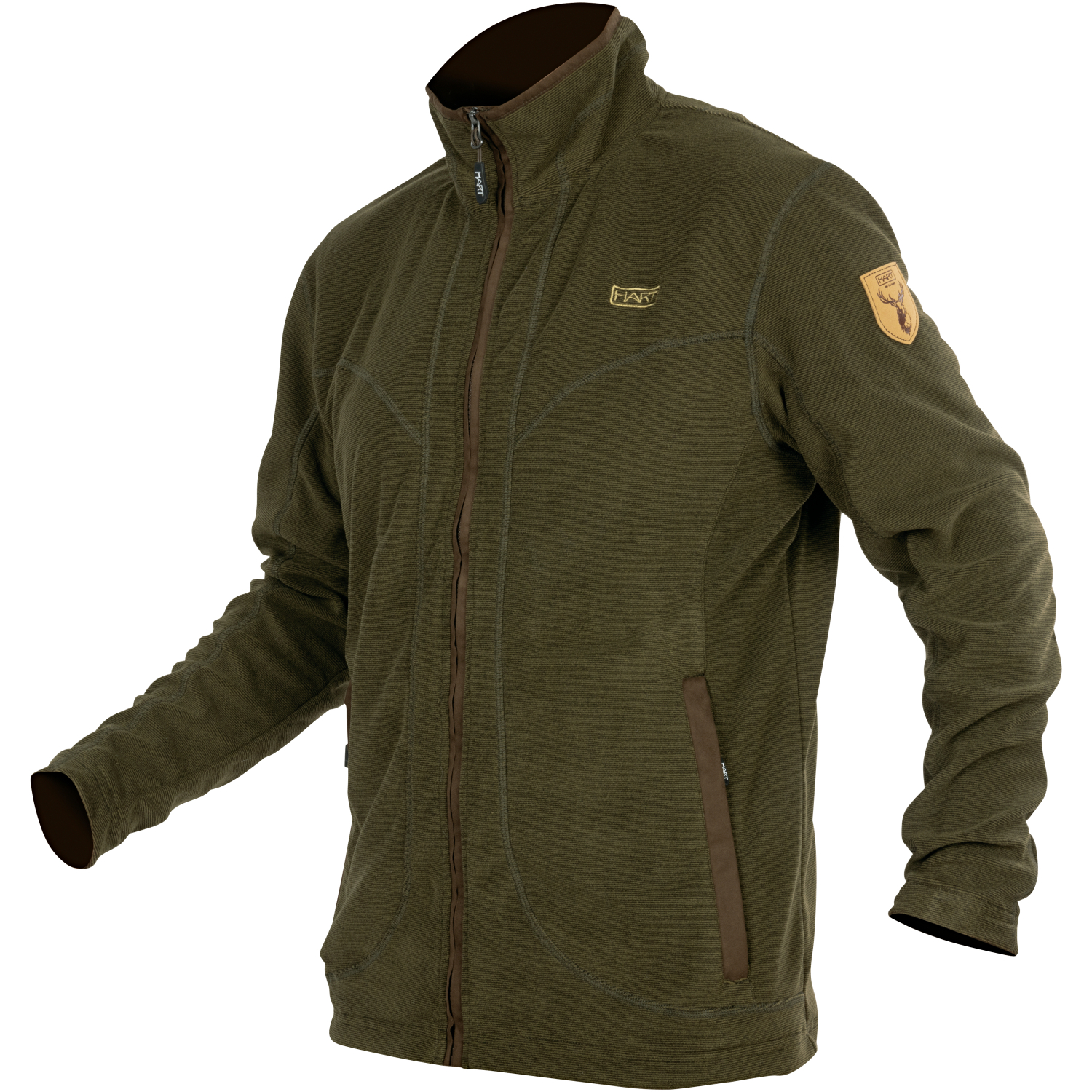 Bauen-FZ Polar Fleece Jacket Men (Green)