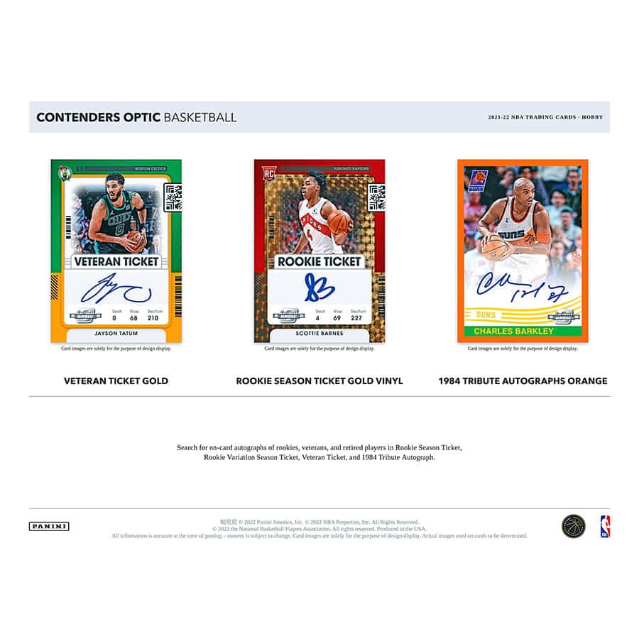 2021/22 Panini Contenders Optic NBA Basketball Hobby Box