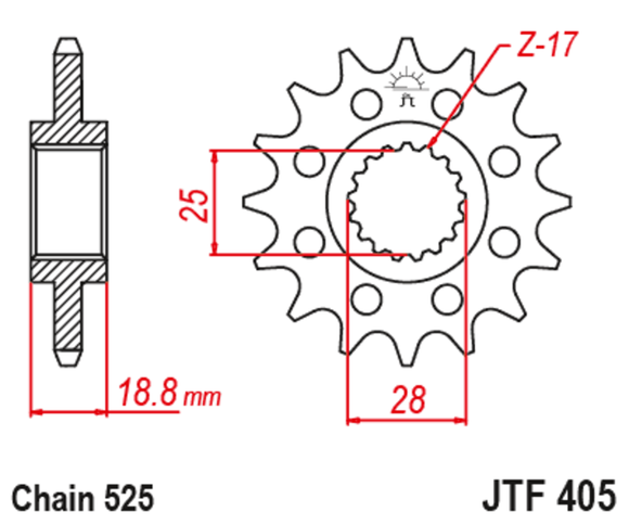 JT. Anti -noise steel 405 - 525Ref: Jtc01490A / 1148757001