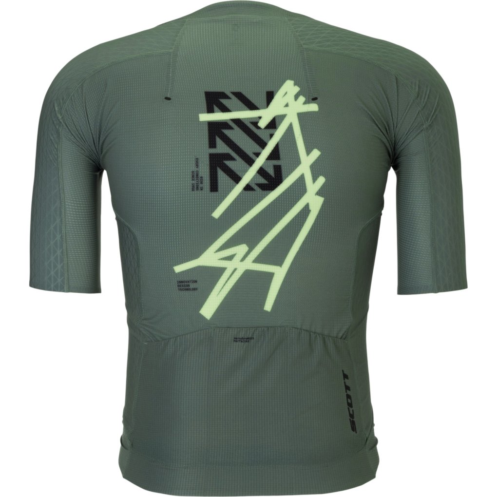 SCOTT Ultd Aero Short Sleeve Jersey Men - tranquil green