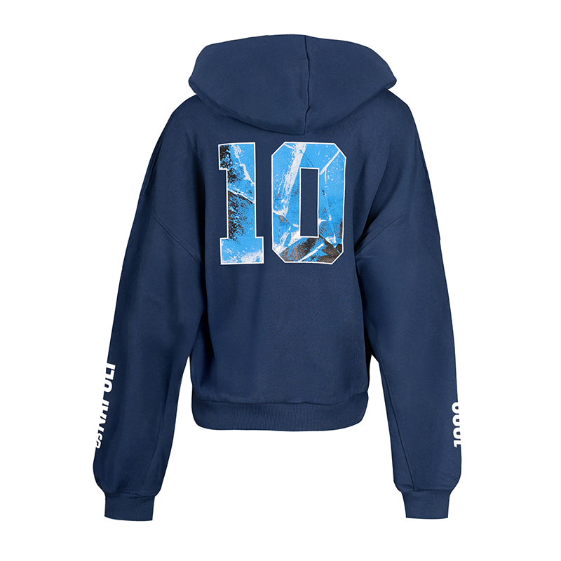 SSC Napoli Marechiaro Navy Blue Hoodie