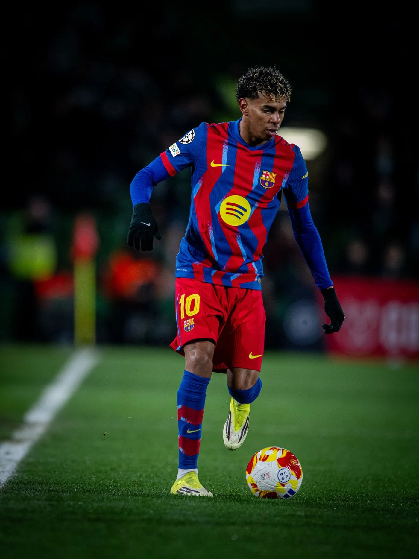 LAMINE YAMAL | UCL Men's fourth jersey 25/26 FC Barcelona - Player's Edition