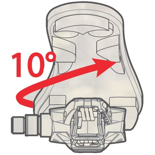 Time ATAC Easy 10° MTB Pedal Cleats
