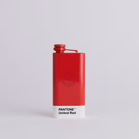 Manchester United x Pantone Hip Flask Red