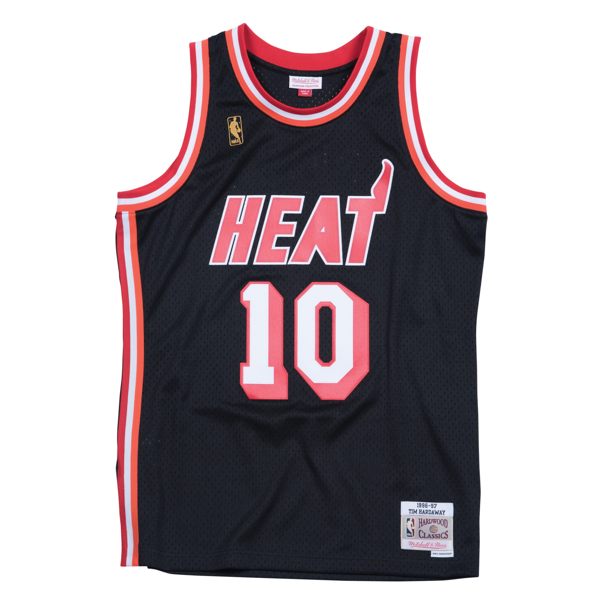 Tim Hardaway #10 Miami Heat 1996-97 Swingman NBA Jersey