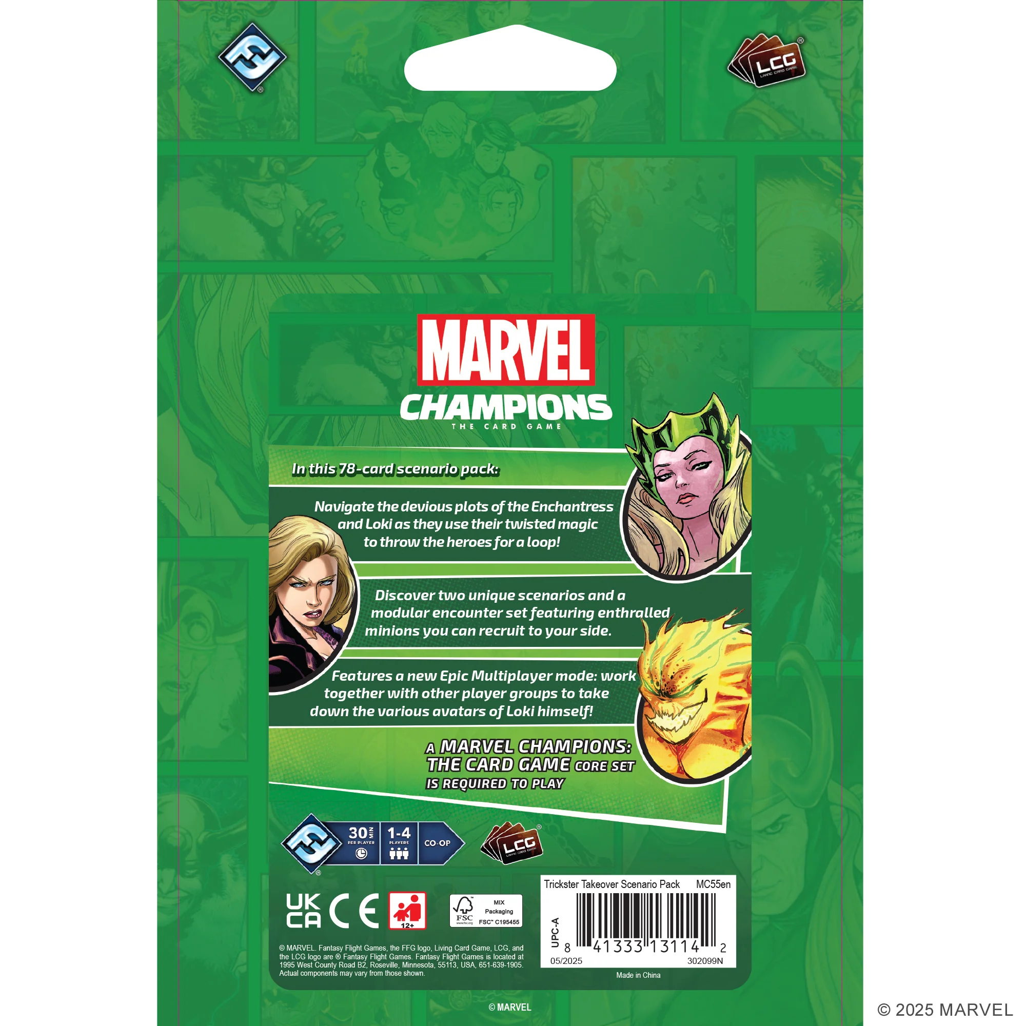 Marvel Champions: The Card Game - Trickster Takeover Scenario Pack