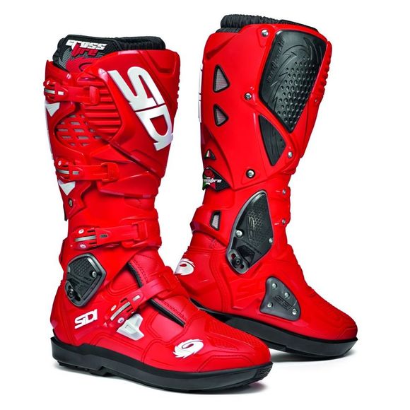 Sidi cross 3 -SRS 2025 - Red Cross BootsRef: SID0205