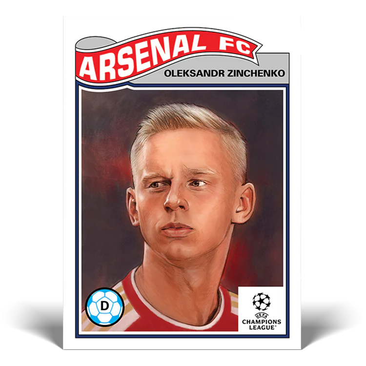 Topps UK - UCC Living Set Card #574 - Oleksandr Zinchenko