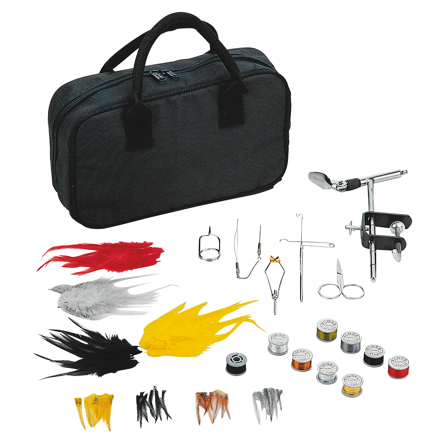 Bag with Fly Tying Accessories