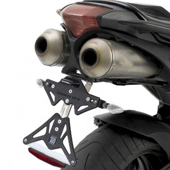 Barracuda Black License Plate Holder - BlackRef: bar0331 / yf6104-bn