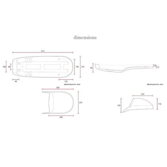 Brazoline Special CX 500 Universal Comfort Seat - BrownRef : CSCRCX
