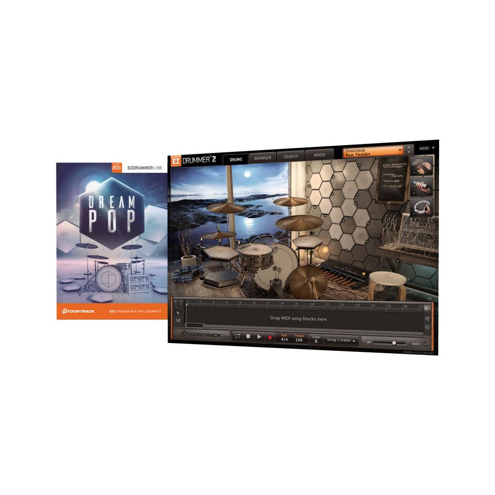 Toontrack EZX Dream Pop – Thomann Ireland