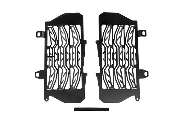 Touratech Aluminum radiator protection - BlackRef: Trt01757A / 01-403-5015-0