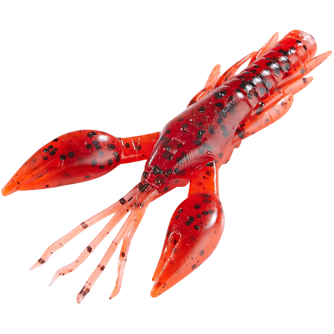 Shirasu Softlure Scary Crab (Hot Craw)
