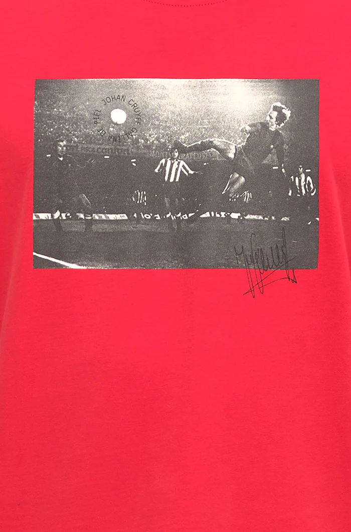 T-shirt red Barça Cruyff 