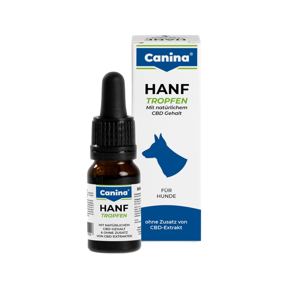 Canina - Hemp drops with Natural CBD - 10 ml