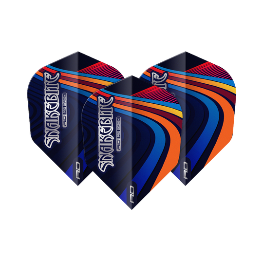 Red Dragon Peter Wright Snakebite Multi Swirl No6 Flights