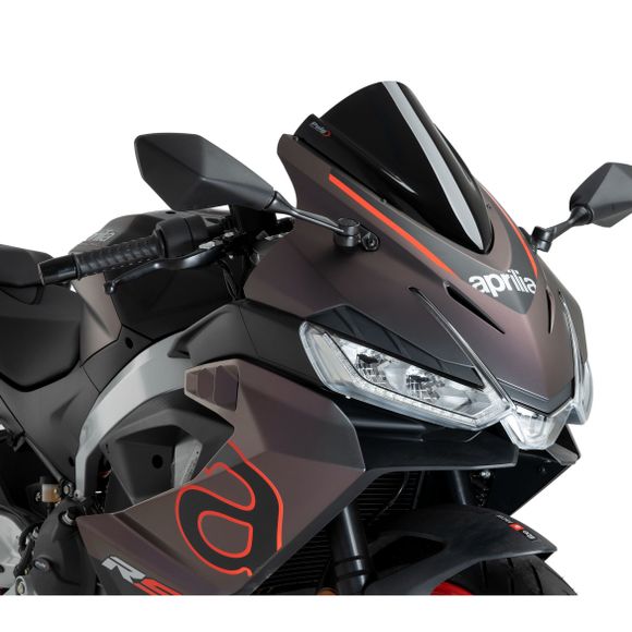 Puig Z-Racing Windscreen (+ 3 cm) - BlackAPRILIA 457 RS 457 - 2024 - 2025Ref: PUI0882
