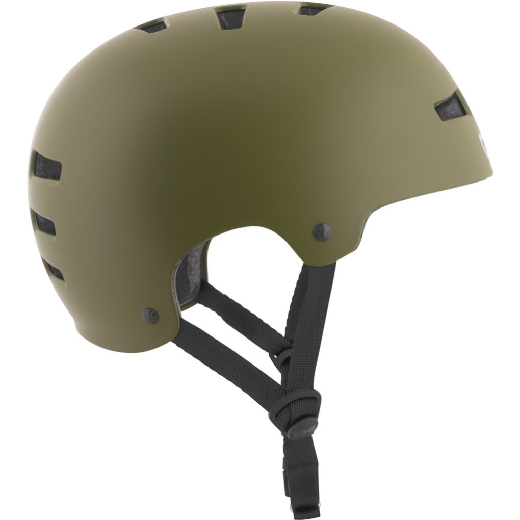 TSG Evolution Solid Color Helmet - satin olive