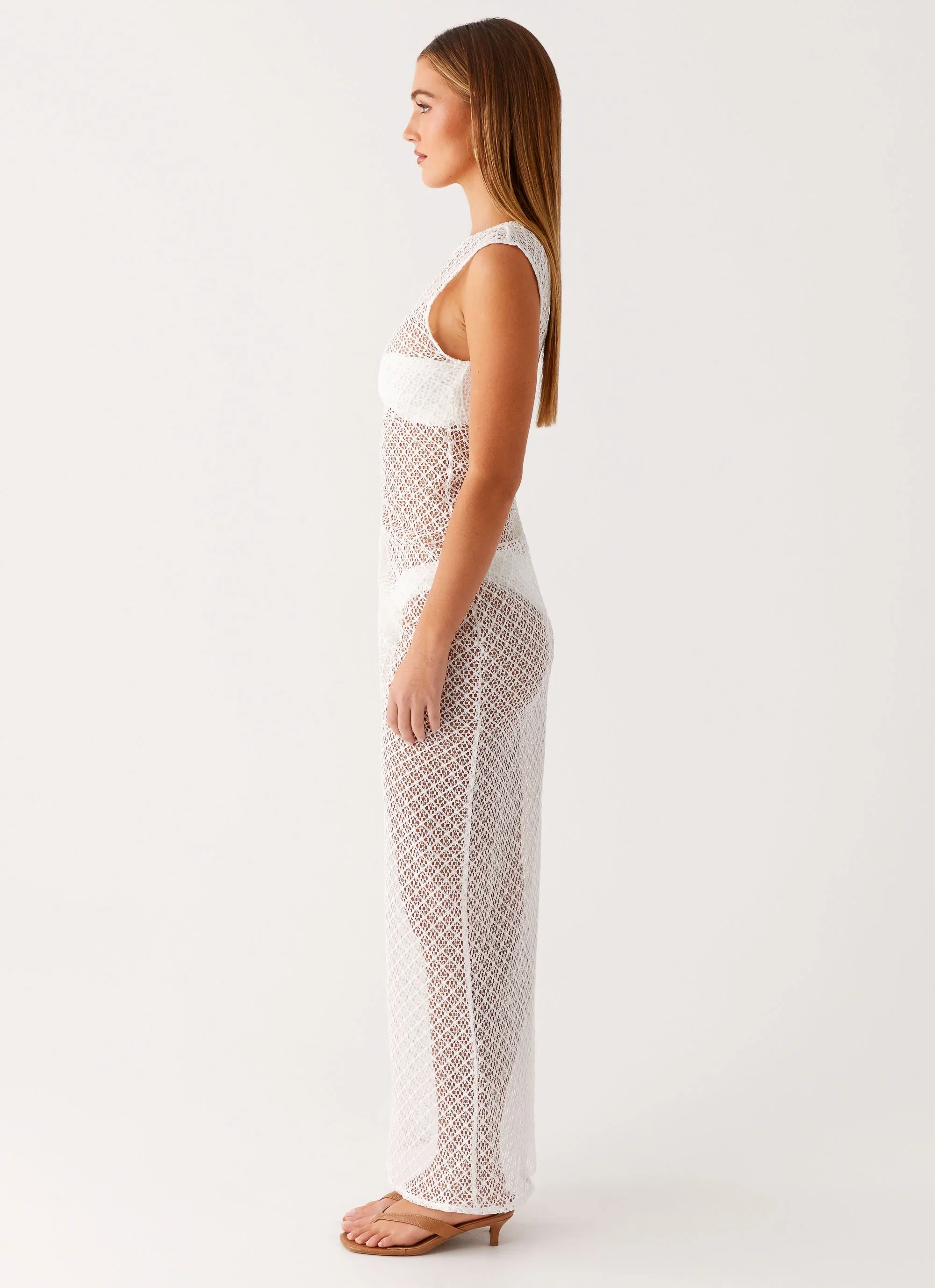 Maeva Maxi Dress - White