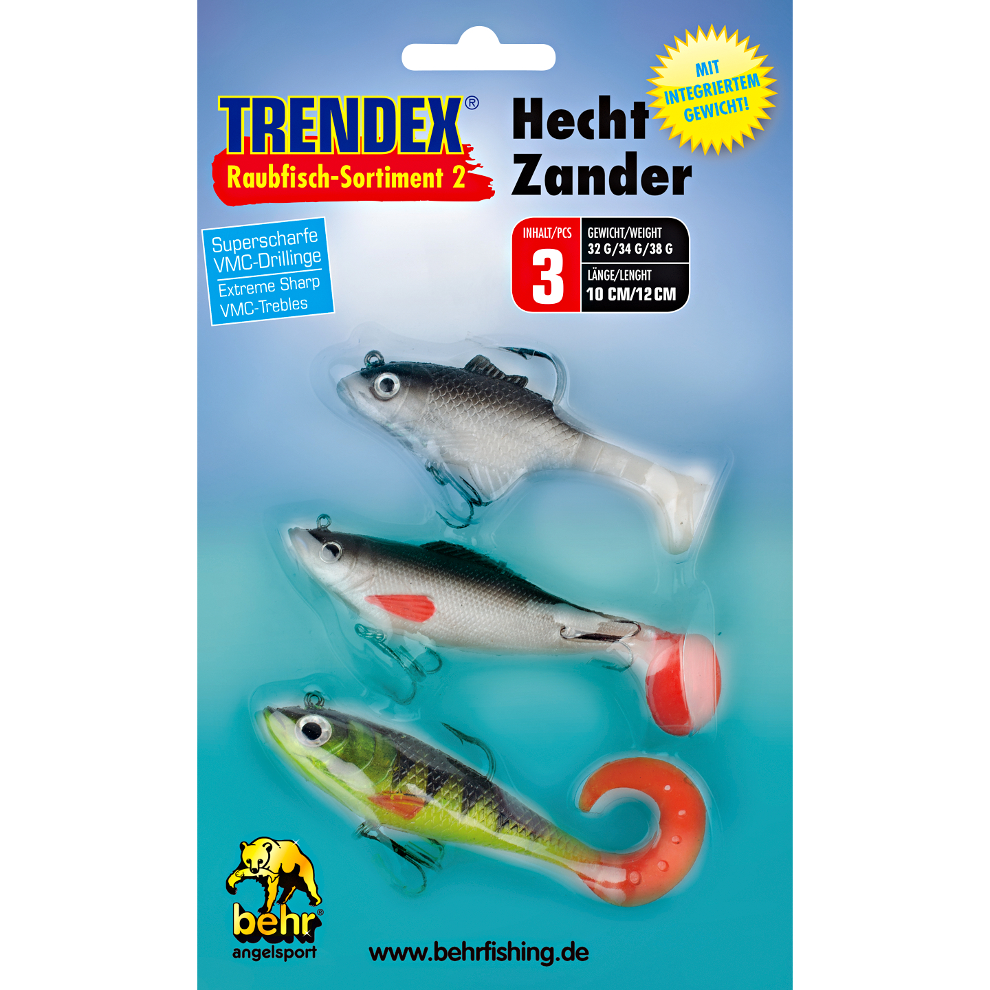 Trendex Predator Jig Assortment 2 (Pike\/Zander)
