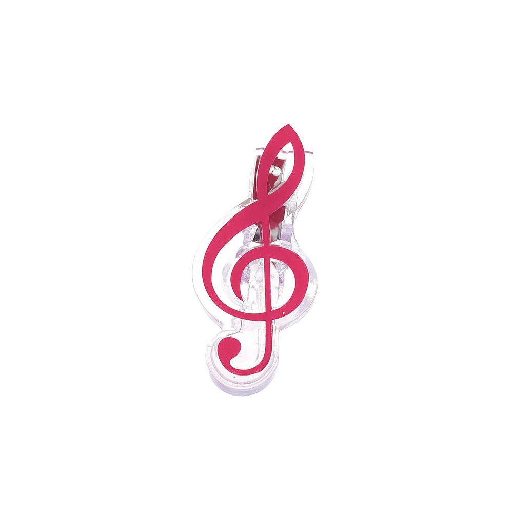 agifty Music Clip Violin Clef Pink – Thomann Ireland