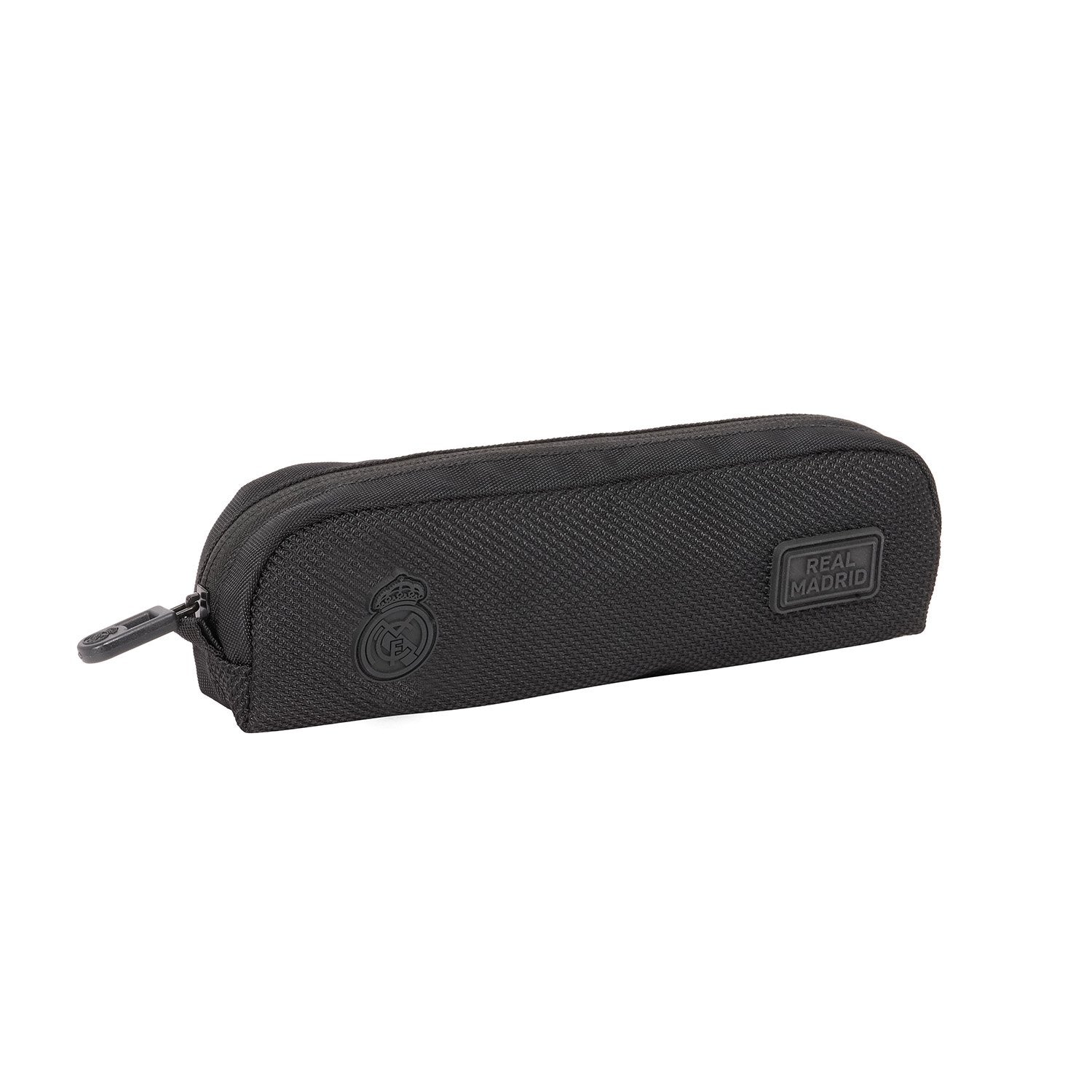 Real Madrid Premium Black Oval Pencil Case