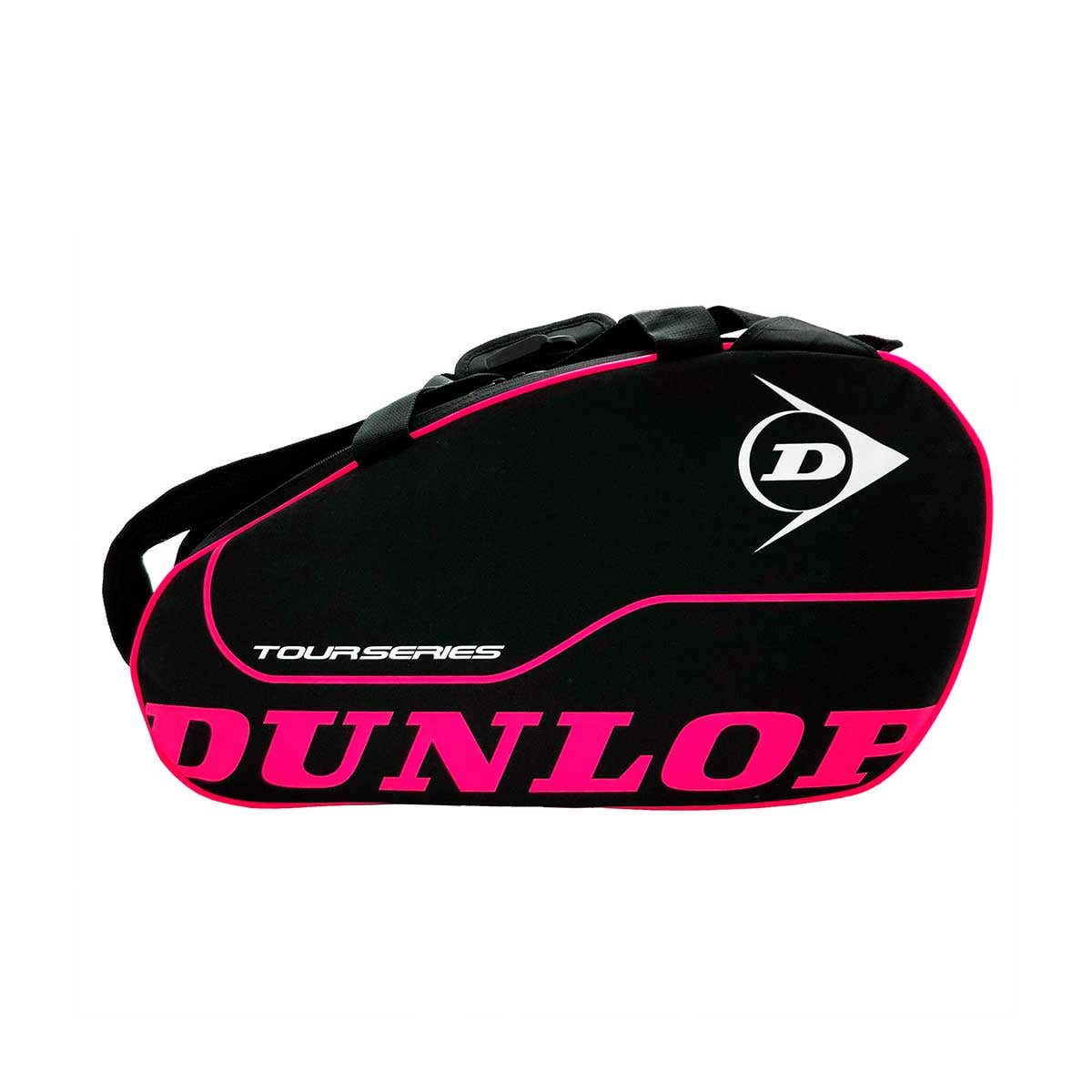 BLACK AND PINK DUNLOP TOUR INTRO LTD PADEL BAG