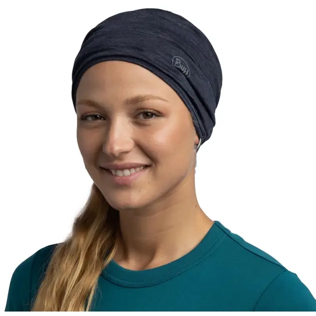 Buff® Merino Lightweight Multifunctional Cloth - Solid Night Blue