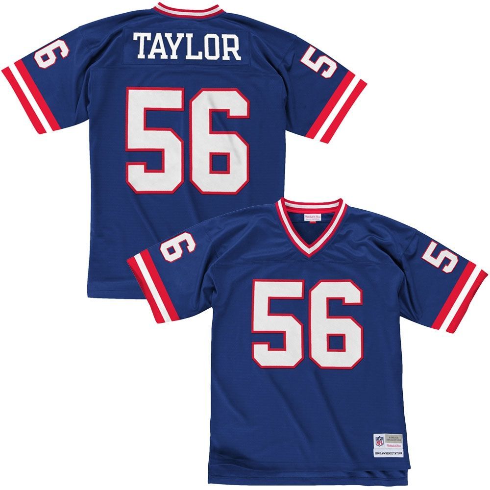 Lawrence Taylor #56 New York Giants 1986 Legacy Throwback NFL Jersey Blue