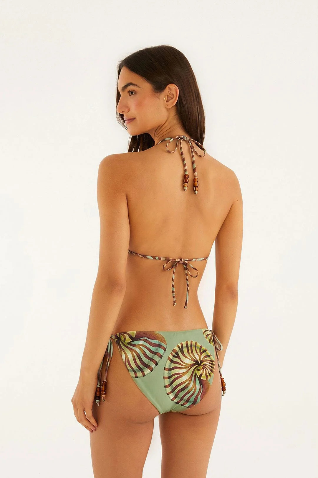 Full Cut All Over Tie Side Bikini Bottom