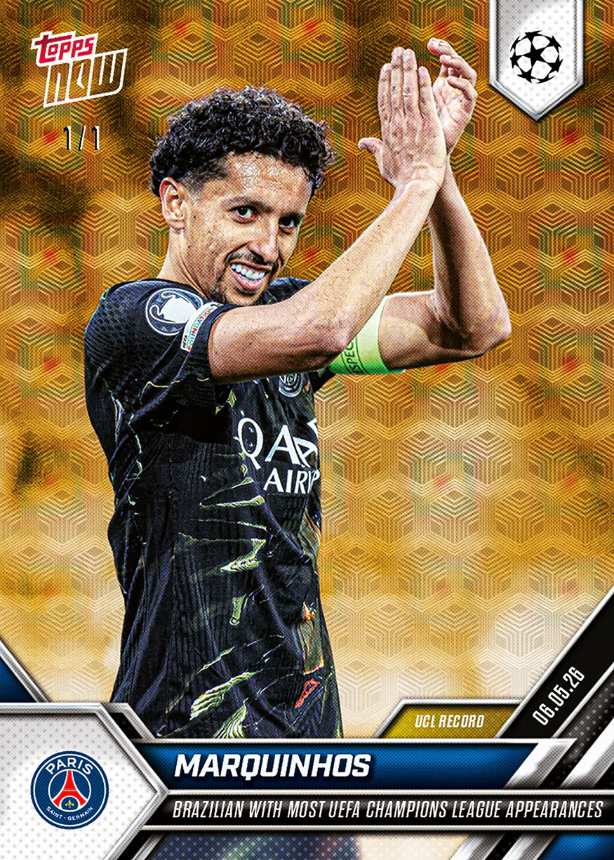 Marquinhos - 2025-26 UCL Topps NOW® - Card 135