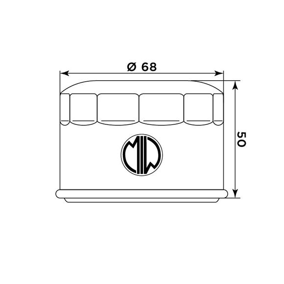 Meiwa 268147 oil filter original typeRef: 268147
