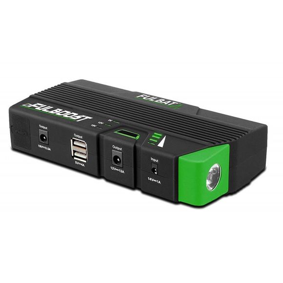 Booster Batterie Brazoline FULBAT FULBOOST chargeur AIDE AU DEMARRAGE toutes batteries 12V (15000 mAh) Universel - NoirRef : BRZ0112 / 5406